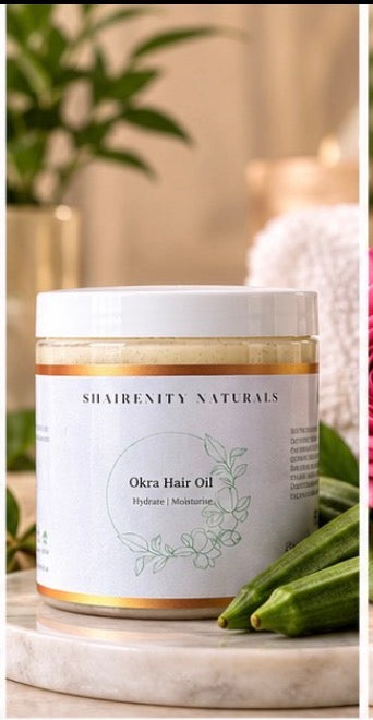 Okra Body Hair Oil