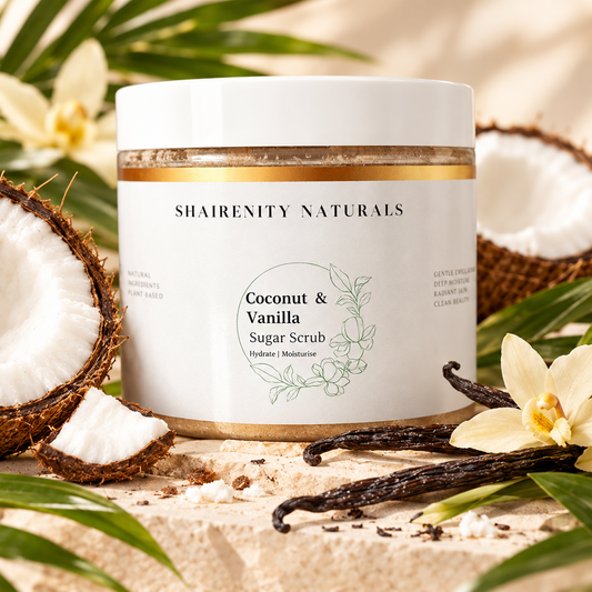 Foaming Coconut and Vanilla Scrub